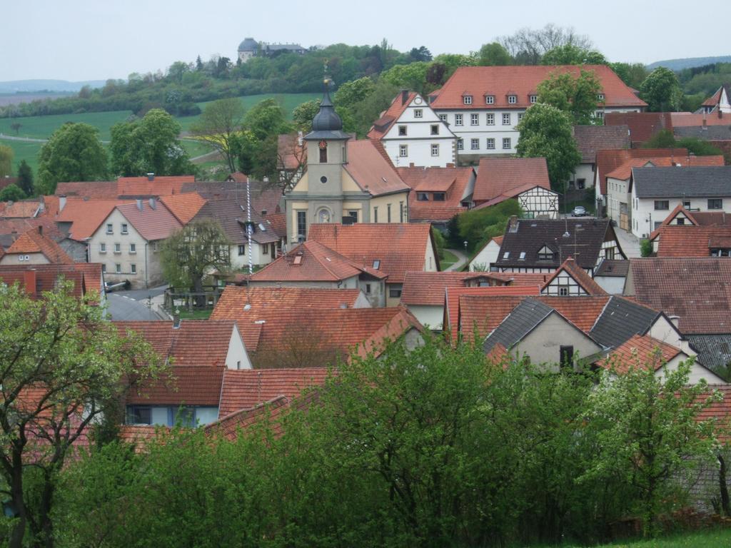 Ferienwohnung Bockelt Stadtlauringen Exteriör bild